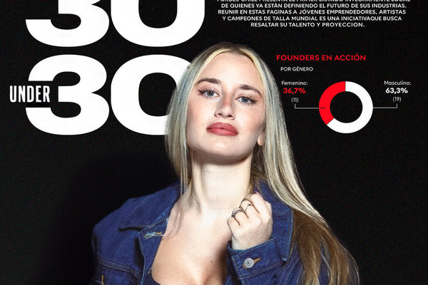 Una noticia que nos llena de orgullo: nuestra fundadora está entre los 30 Under 30 de Forbes Chile ✨