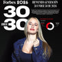 Una noticia que nos llena de orgullo: nuestra fundadora está entre los 30 Under 30 de Forbes Chile ✨