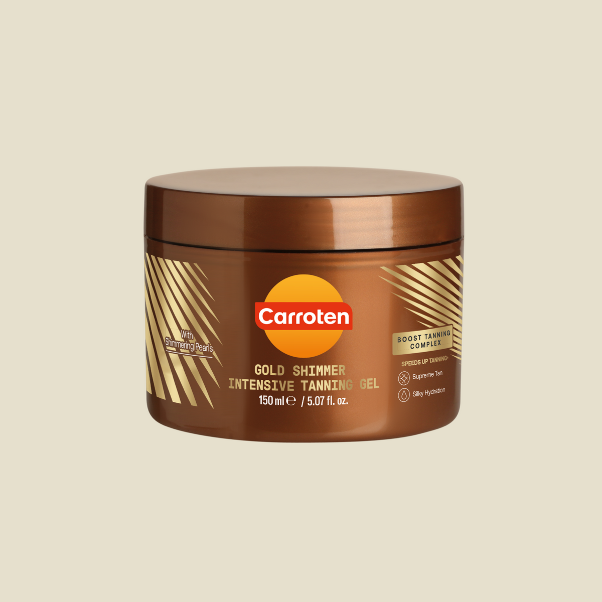 Gel Bronceador Gold Shimmer SPF0 150ML - Carroten