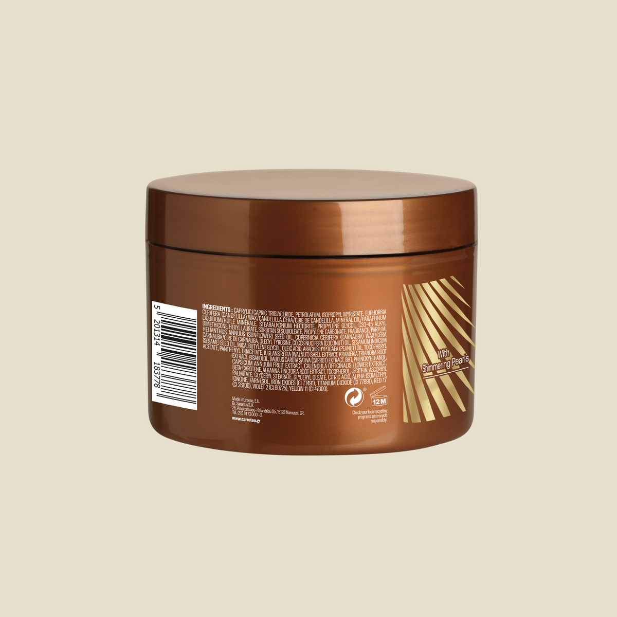 Gel Bronceador Gold Shimmer SPF0 150ML - Carroten