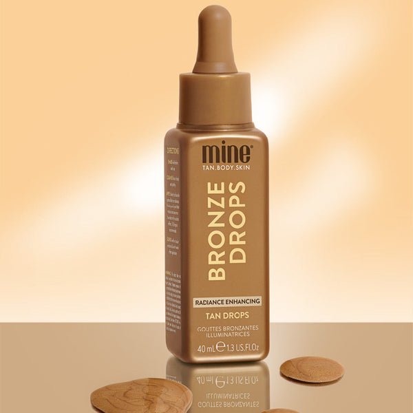 Bronzed Drops - Gotas Faciales Autobronceantes Iluminadoras 40 ML MineTan