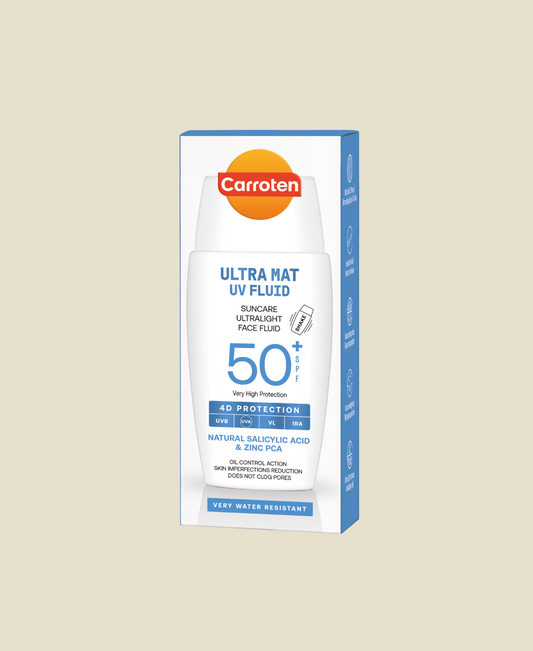 Protector solar rostro fluido Mate SPF50+