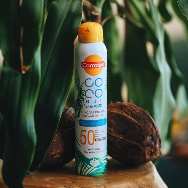 Protector Solar Spray Anti Arena Coco SPF50 200ML - Carroten