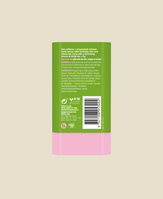 Focused Flow - Sérum Corporal Hidratante en Barra (Té blanco + Higo) 20 gr - B.FRESH
