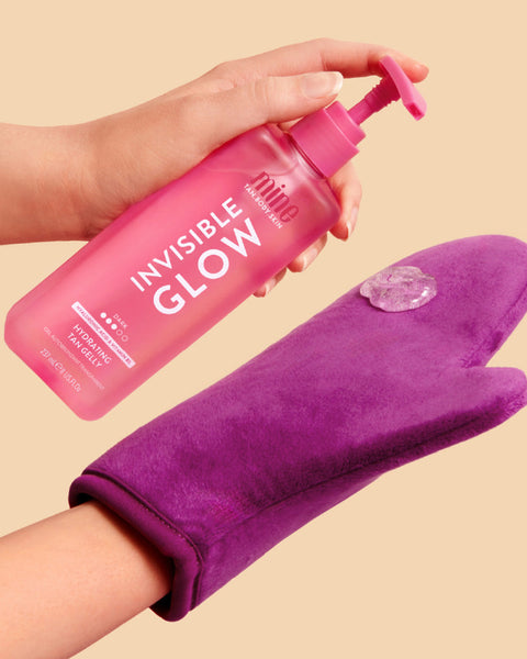 Invisible Glow Dark - Gel Autobronceante Medio 237 ML MineTan