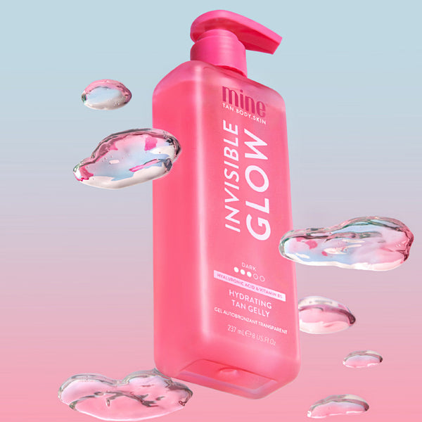 Invisible Glow Dark - Gel Autobronceante Medio 237 ML MineTan