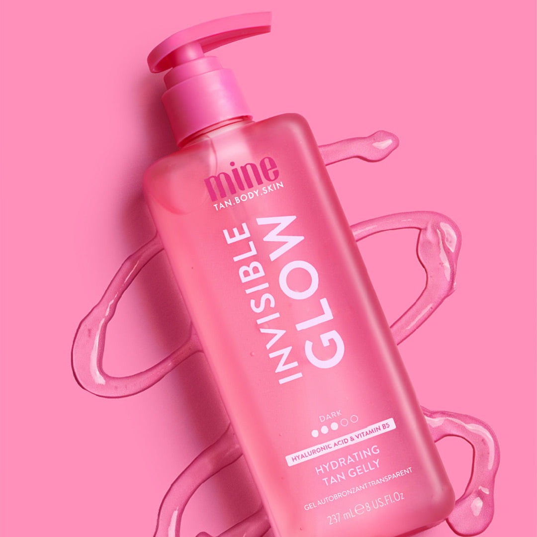 Invisible Glow Dark - Gel Autobronceante Medio 237 ML MineTan