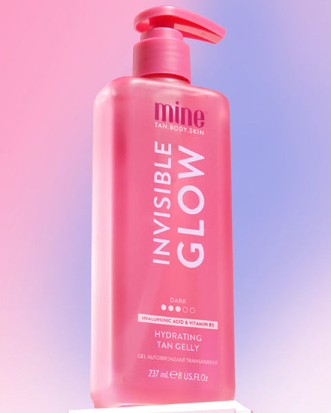 Invisible Glow Dark - Gel Autobronceante Medio 237 ML MineTan