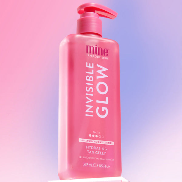 Invisible Glow Dark - Gel Autobronceante Medio 237 ML MineTan