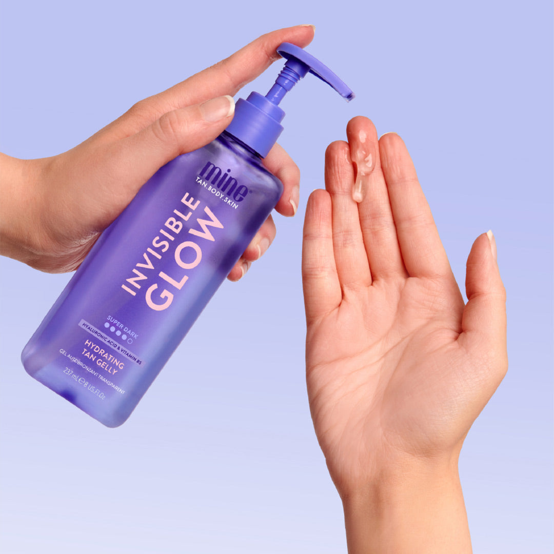 Invisible Glow Super Dark - Gel Autobronceante Oscuro 237 ML MineTan