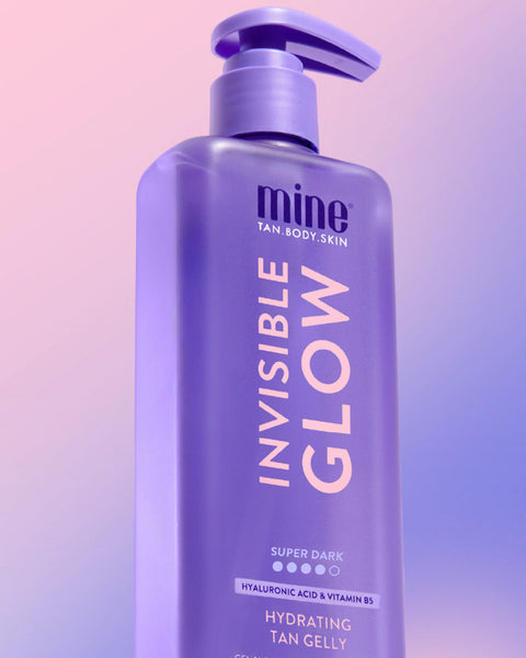 Invisible Glow Super Dark - Gel Autobronceante Oscuro 237 ML MineTan