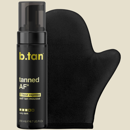 Set Autobronceante Mousse Tanned AF - B.TAN