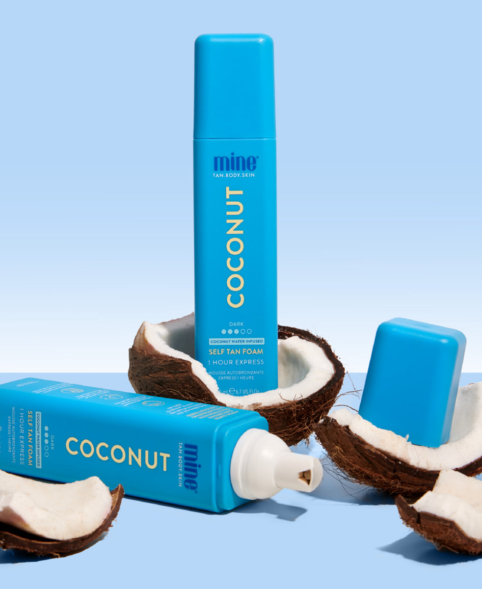 Mousse Autobronceante Coconut Water 200 ML MineTan