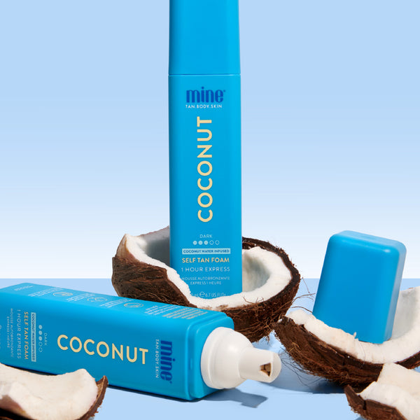 Mousse Autobronceante Coconut Water 200 ML MineTan