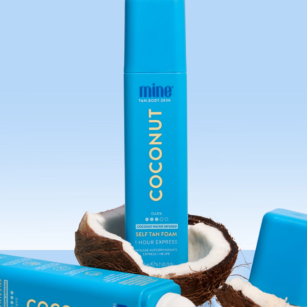 Mousse Autobronceante Coconut Water 200 ML MineTan