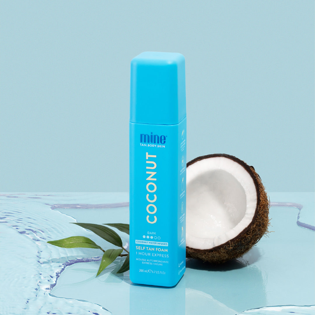Mousse Autobronceante Coconut Water 200 ML MineTan