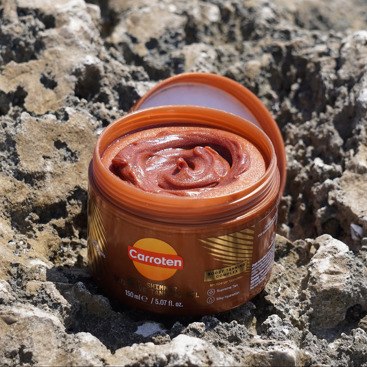 Gel Bronceador Gold Shimmer SPF0 150ML - Carroten