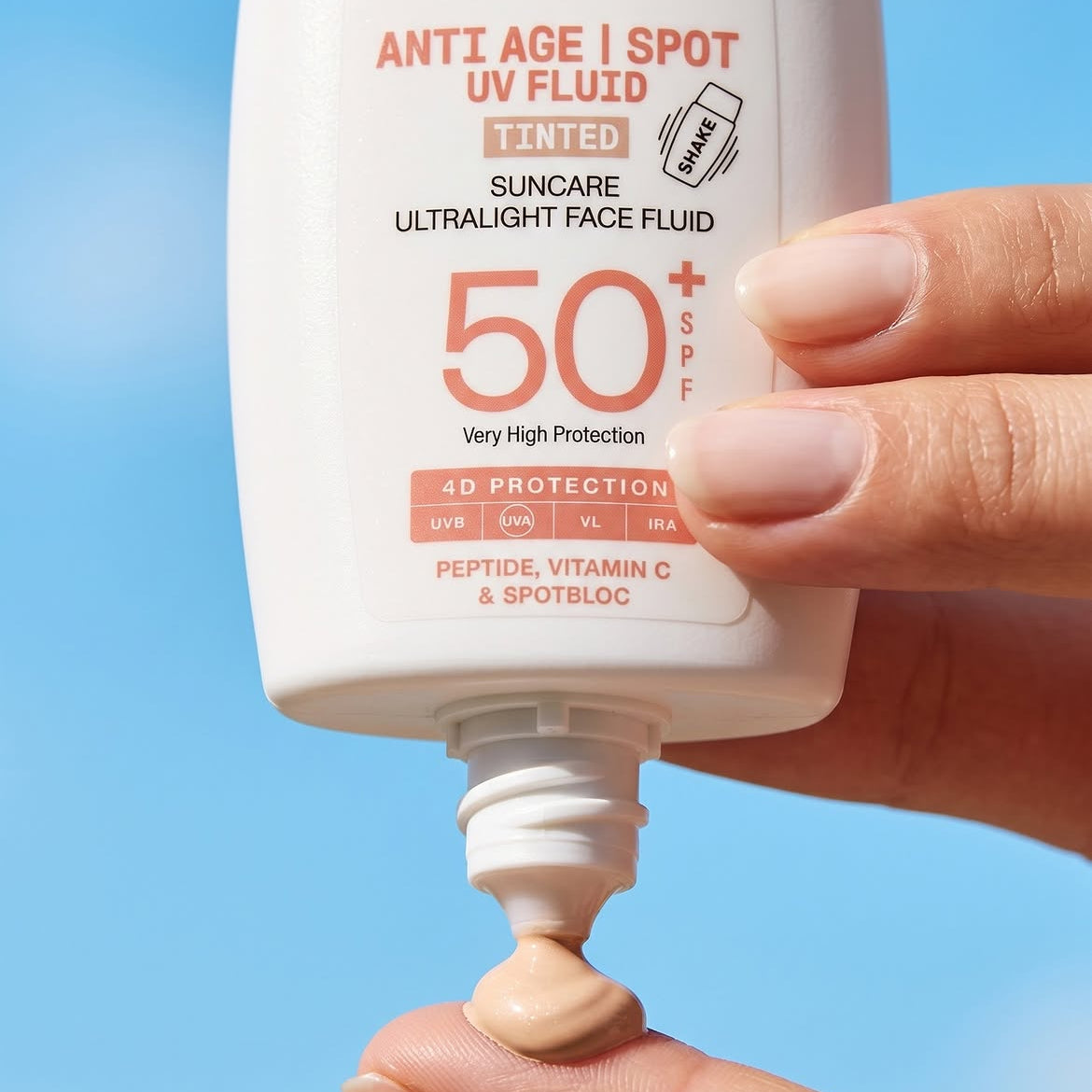 Protector Solar Facial fluido Color SPF50+ - Carroten