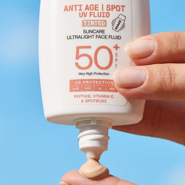 Protector Solar Facial fluido Color SPF50+ - Carroten
