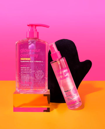 Set Glow Completo Next Level: Gel, Mist y Guante