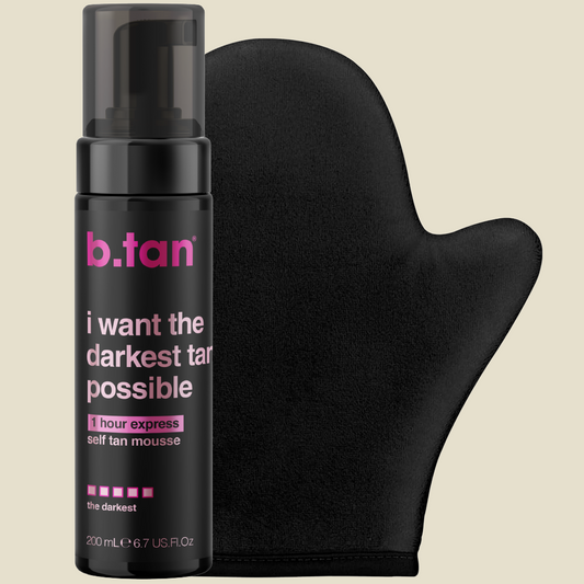 Set Autobronceante I Want The Darkest Tan Possible - B.TAN