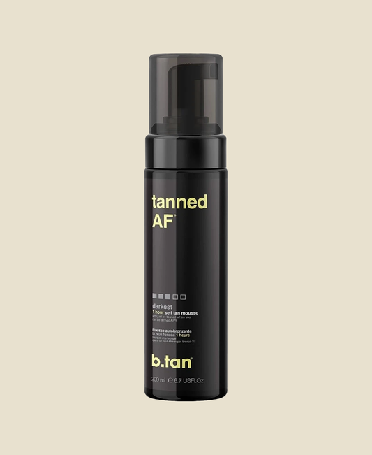 Tanned AF - mousse autobronceante