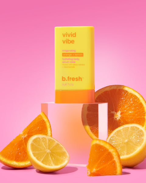 Vivid Vibe - Sérum Corporal Hidratante en Barra (Naranja + Limon) 20 gr  - B.FRESH