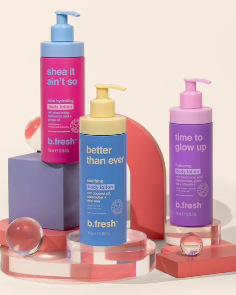 Time To Glow Up - Crema Corporal Hidratante 356 ML B.FRESH