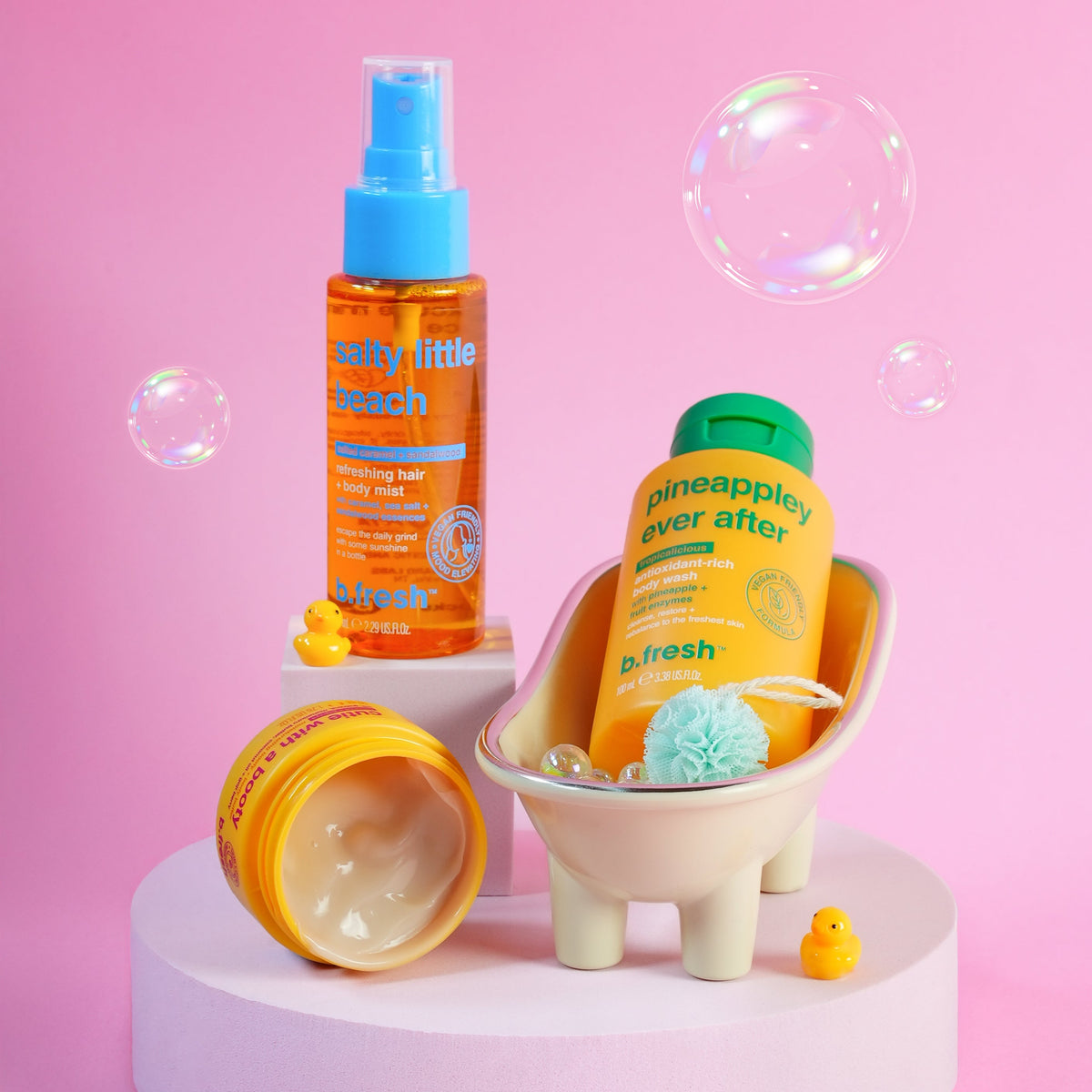 Tropicalicious Travel Trio Set De Regalo - B.FRESH