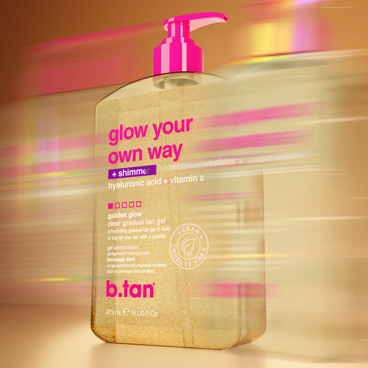 Set Glow Your Own Way Shimmer - B.TAN