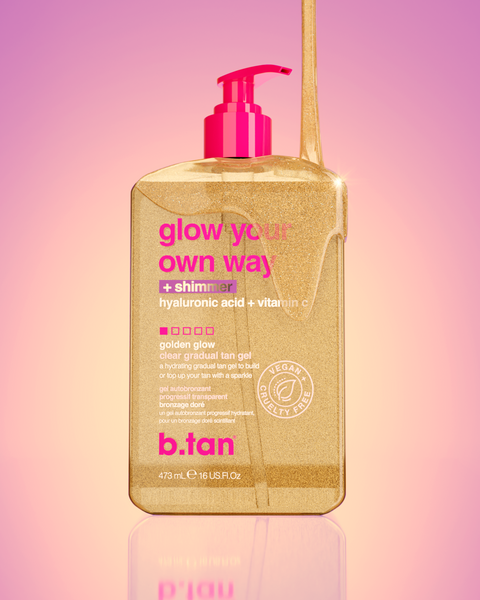 Gel Autobronceante Glow Your Own Way Shimmer 473 ml - B.TAN
