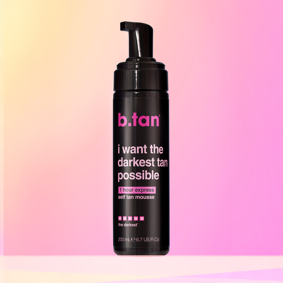 I Want The Darkest Tan Possible - Mousse Autobronceante 200 ML B.TAN