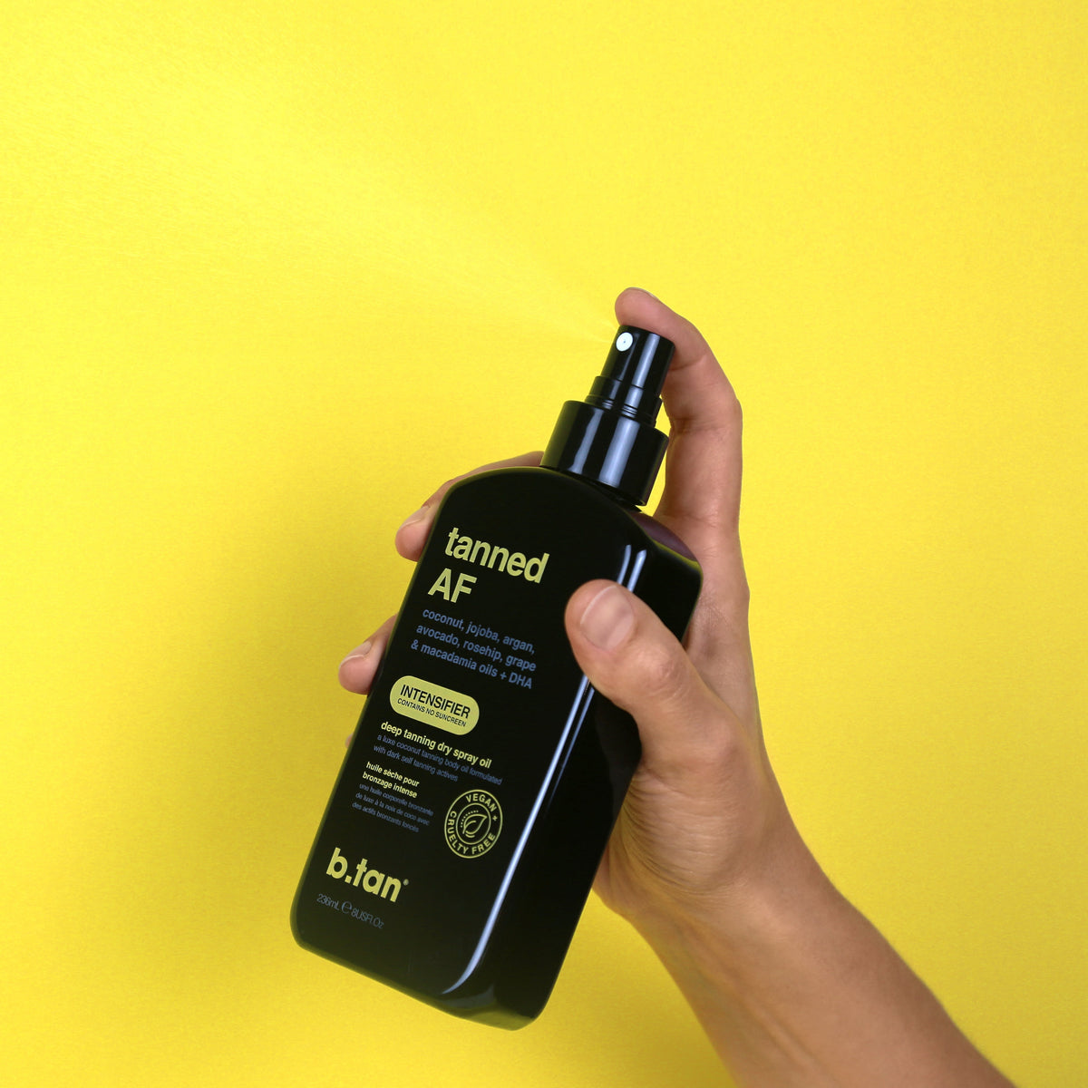 Aceite Acelerador De Bronceado Tanned AF 236 ml