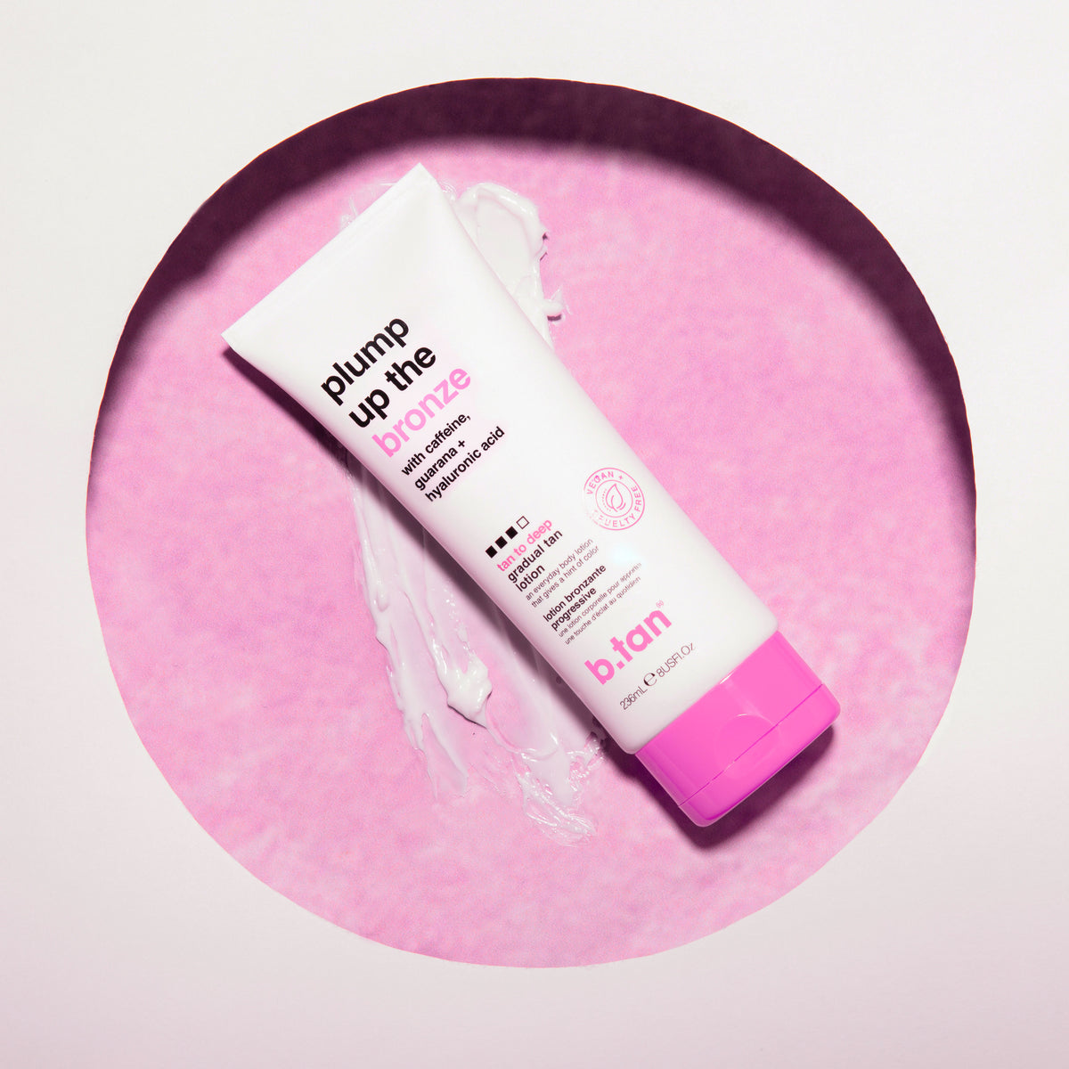 Plump up the bronze - Crema gradual autobronceante 236 ML B.TAN