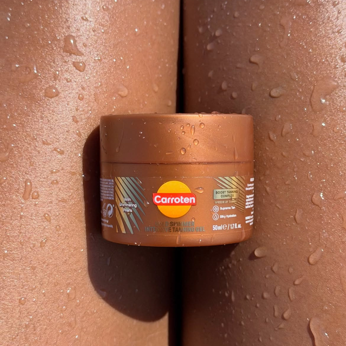 Gel Bronceador Gold Shimmer SPF0 50ML - Carroten